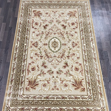 Ковер бельгийский 5052498550 KUNDUZ (Вискоза, бежевый)