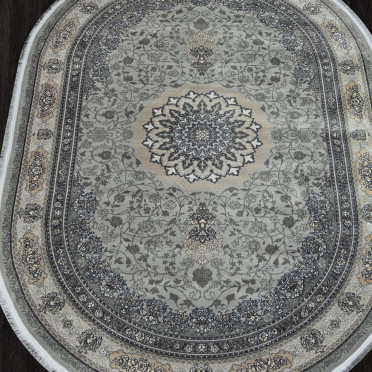 Ковер 752143 - 000 - Овал - коллекция KASHAN