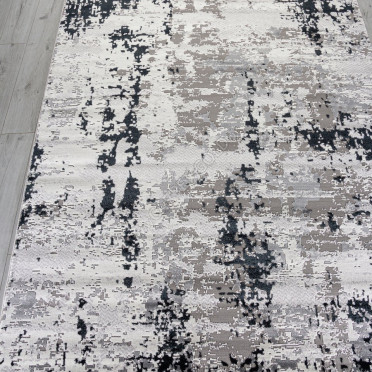 Ковер F282 - DARK GRAY - Прямоугольник - коллекция PALERMO