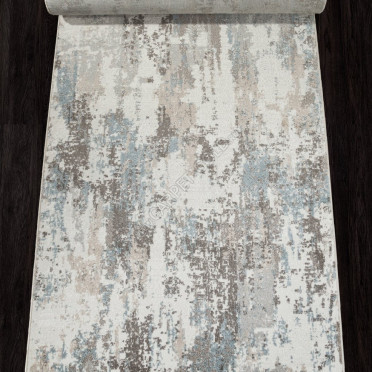 Ковер F229 - BEIGE-BLUE - Дорожка - коллекция NATUREL