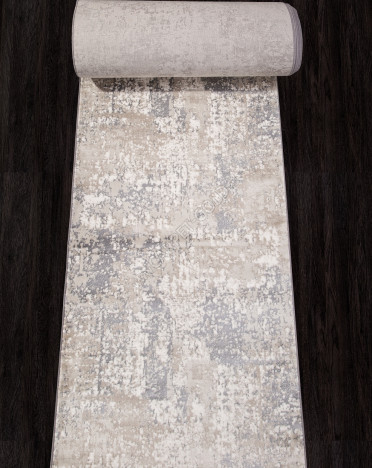 Ковер российский D733 Меринос (PP Heatset Высокоплотный, кремовый)