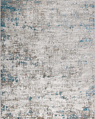 Ковер турецкий 38554A Eliza (полиэстер хит сет, бежевый, голубой)