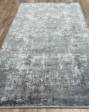 Ковер турецкий B214M2 MONZA (Акрил, Эвкалиптовый шелк, бежевый, серый)