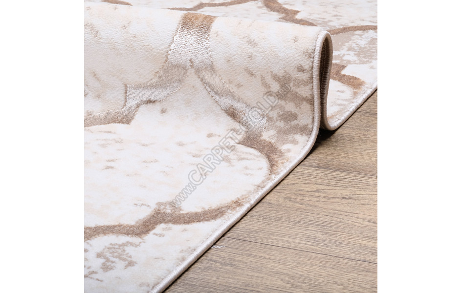 Ковер 4100B ЦВЕТ BEJ FLOS / BEJ FLOS