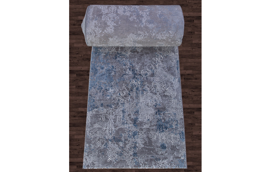 Ковровая дорожка 03851A - BLUE / BLUE - коллекция ARMINA