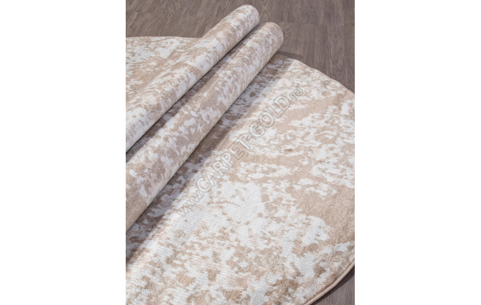 Ковер F041 - BEIGE - Овал - коллекция TORNADO