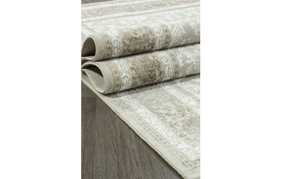 Ковер E365AE - BEIGE / BROWN - Прямоугольник - коллекция SIROCCO