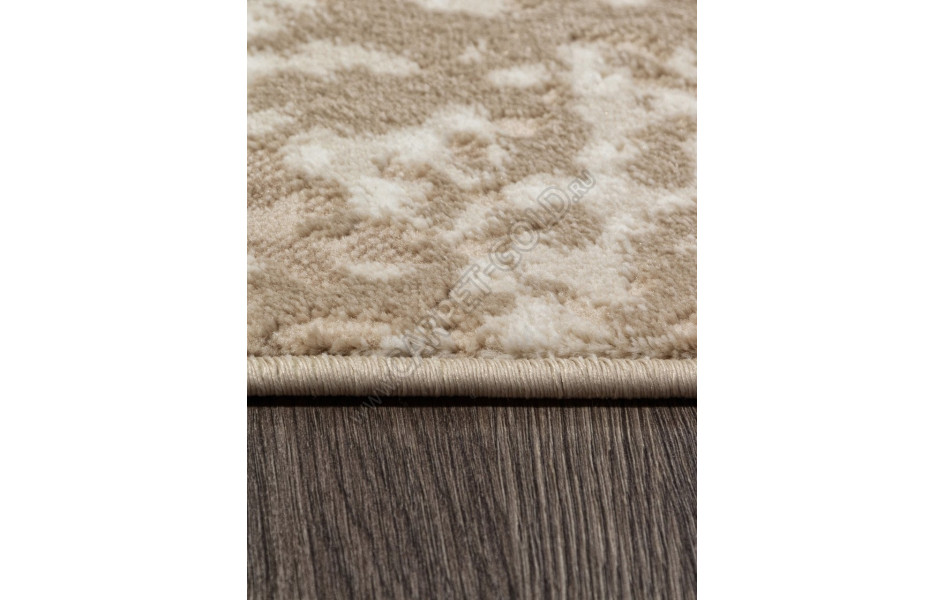 Ковер M028A - CREAM / BEIGE - Овал - коллекция SIESTA