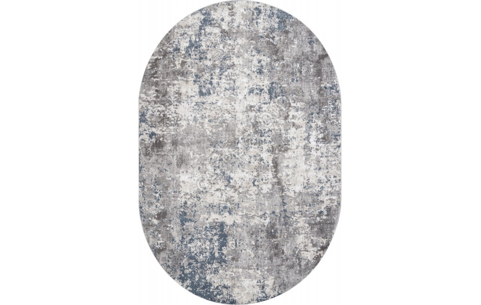 Ковер 02945A - BLUE / BEIGE - Овал - коллекция KIRKE